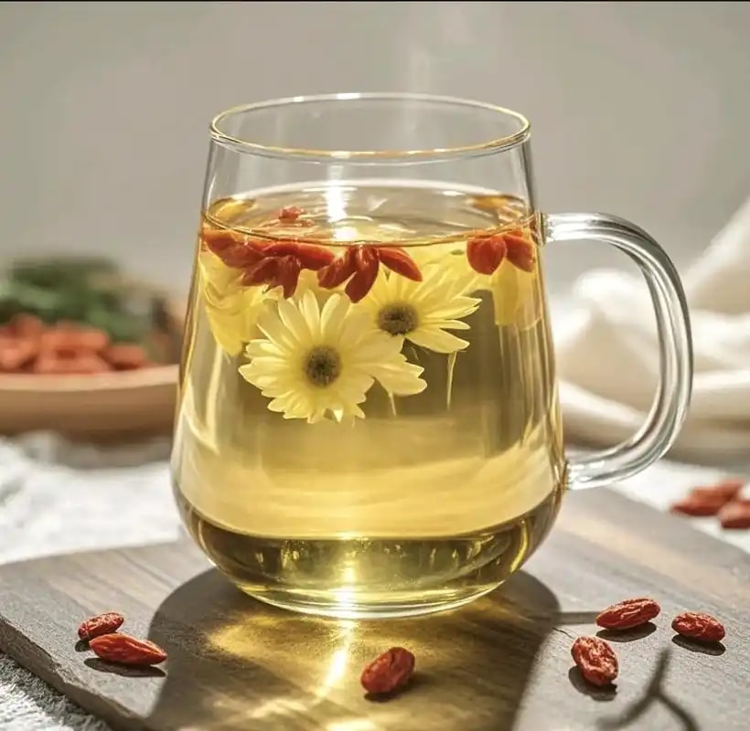 枸杞菊花茶
